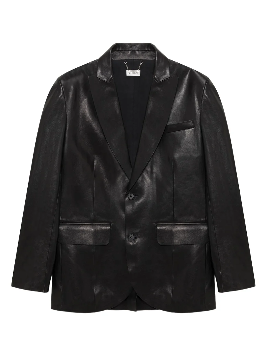 Linden Leather Blazer Linden Leather Blazer