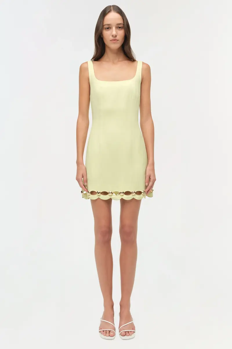 Simkhai Lindley Studded Linen Midi Dress | Thumbnail 6 Simkhai Lindley Studded Linen Midi Dress | Thumbnail 6