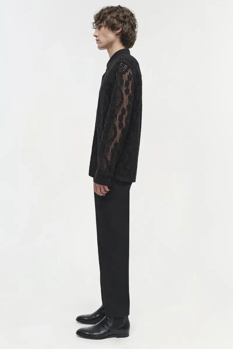 Simkhai Linus Lace Shirt | Thumbnail 4 Simkhai Linus Lace Shirt | Thumbnail 4