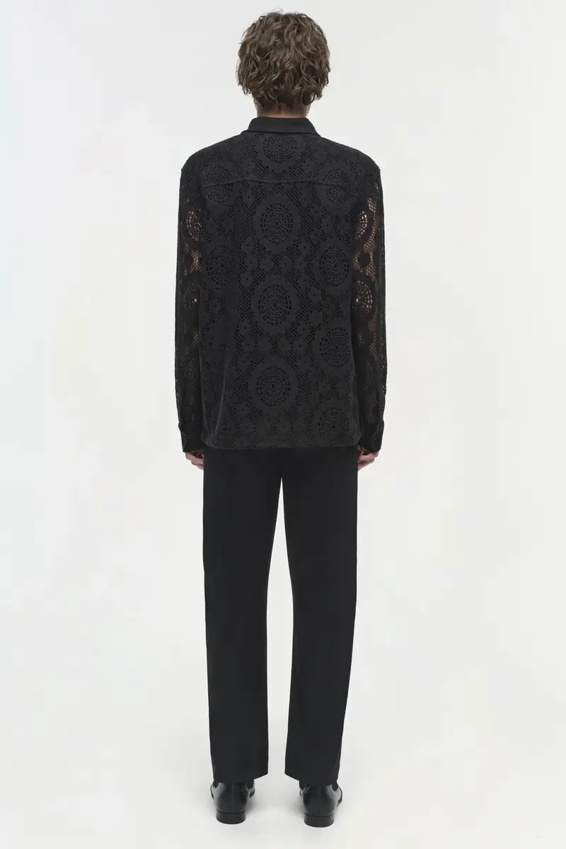Simkhai Linus Lace Shirt | Thumbnail 5 Simkhai Linus Lace Shirt | Thumbnail 5