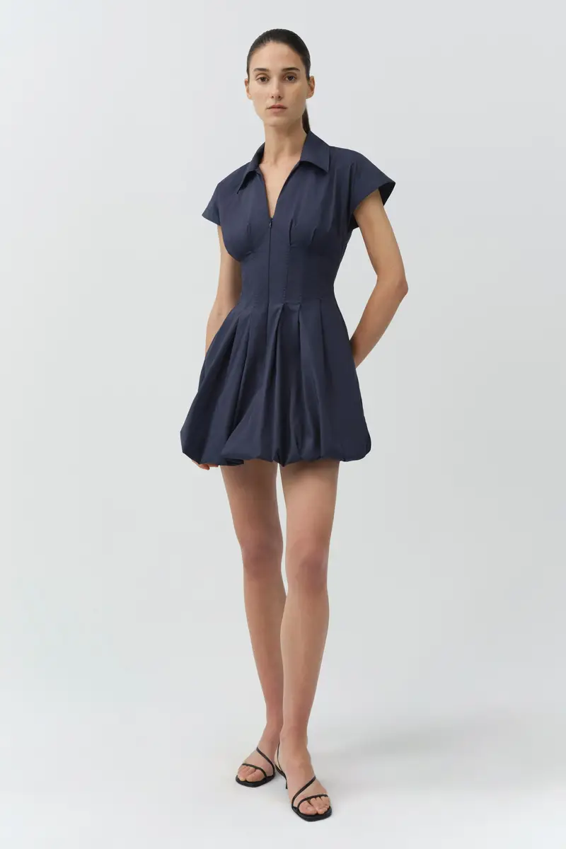 Simkhai Lirinne Cotton Bubble Mini Dress | Thumbnail 2