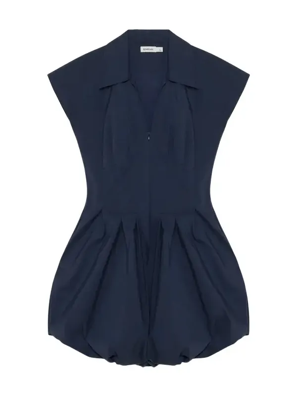Lirinne Cotton Bubble Mini Dress