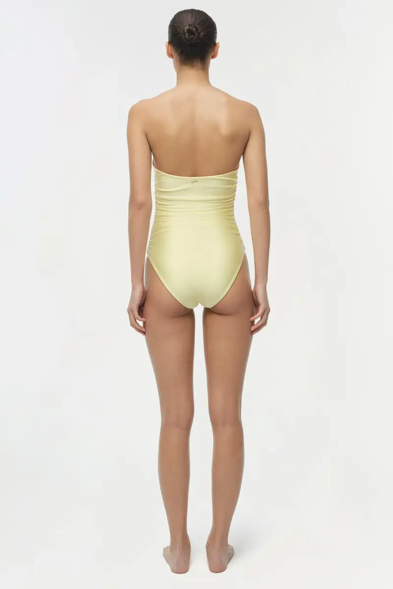 Simkhai Lorena Shell Strapless One Piece | Thumbnail 5 Simkhai Lorena Shell Strapless One Piece | Thumbnail 5
