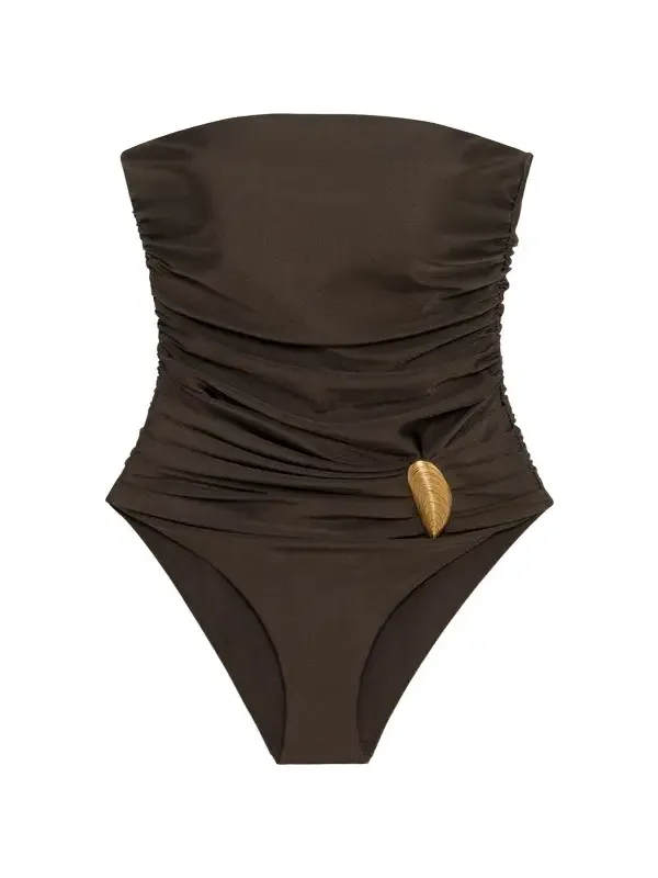 Lorena Shell Strapless One Piece
