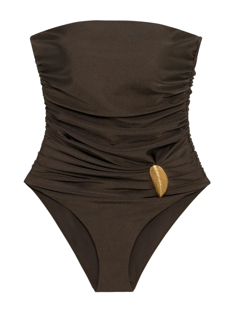 Lorena Shell Strapless One Piece