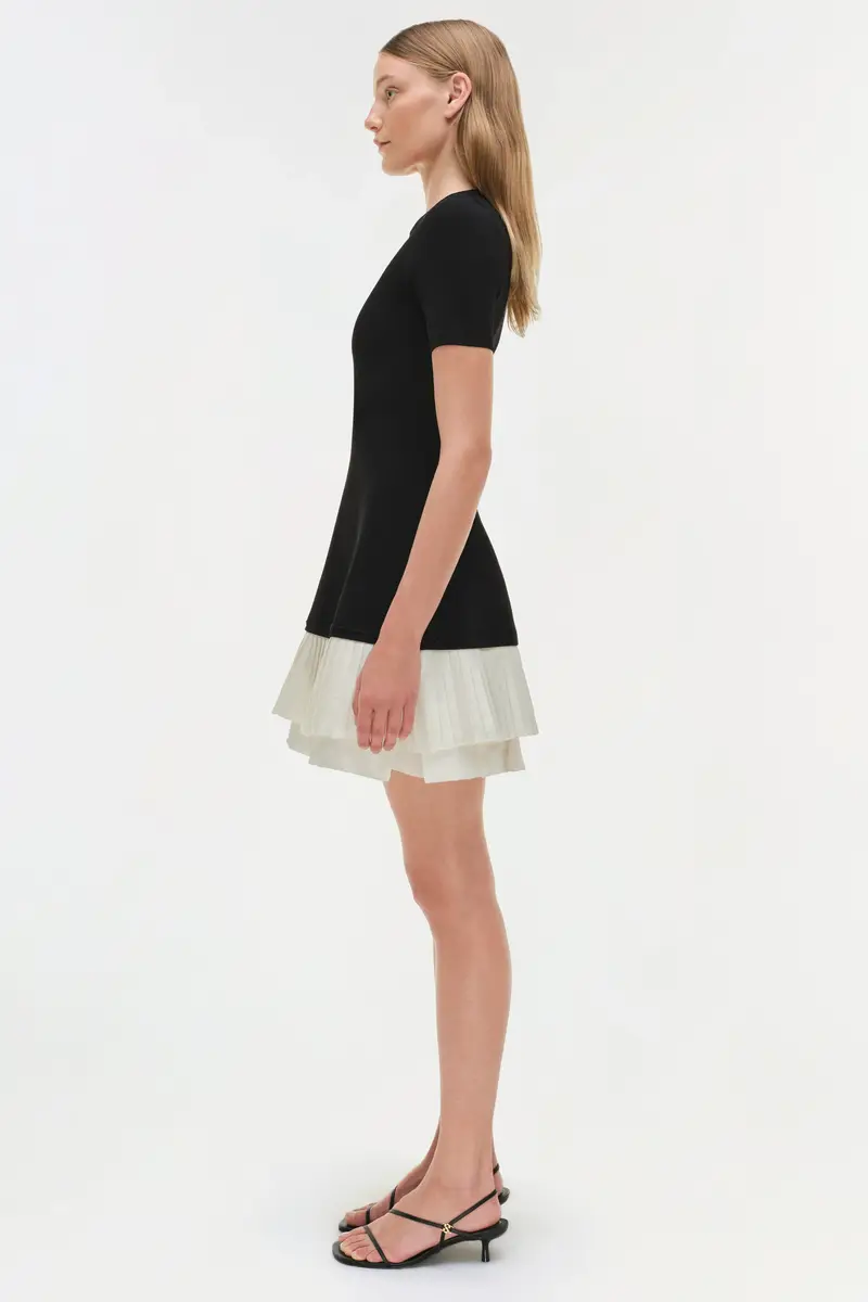 Simkhai Lorin Taffeta Knit Midi Dress | Thumbnail 4 Simkhai Lorin Taffeta Knit Midi Dress | Thumbnail 4