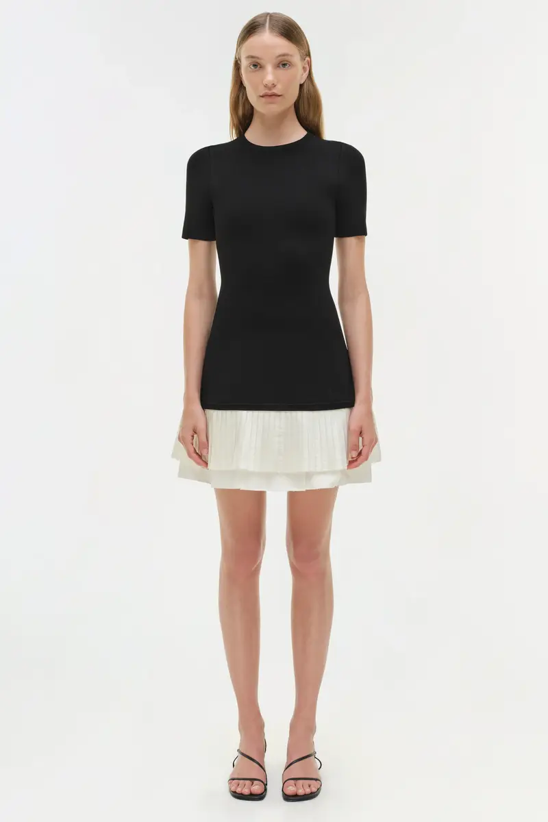 Simkhai Lorin Taffeta Knit Midi Dress | Thumbnail 6 Simkhai Lorin Taffeta Knit Midi Dress | Thumbnail 6
