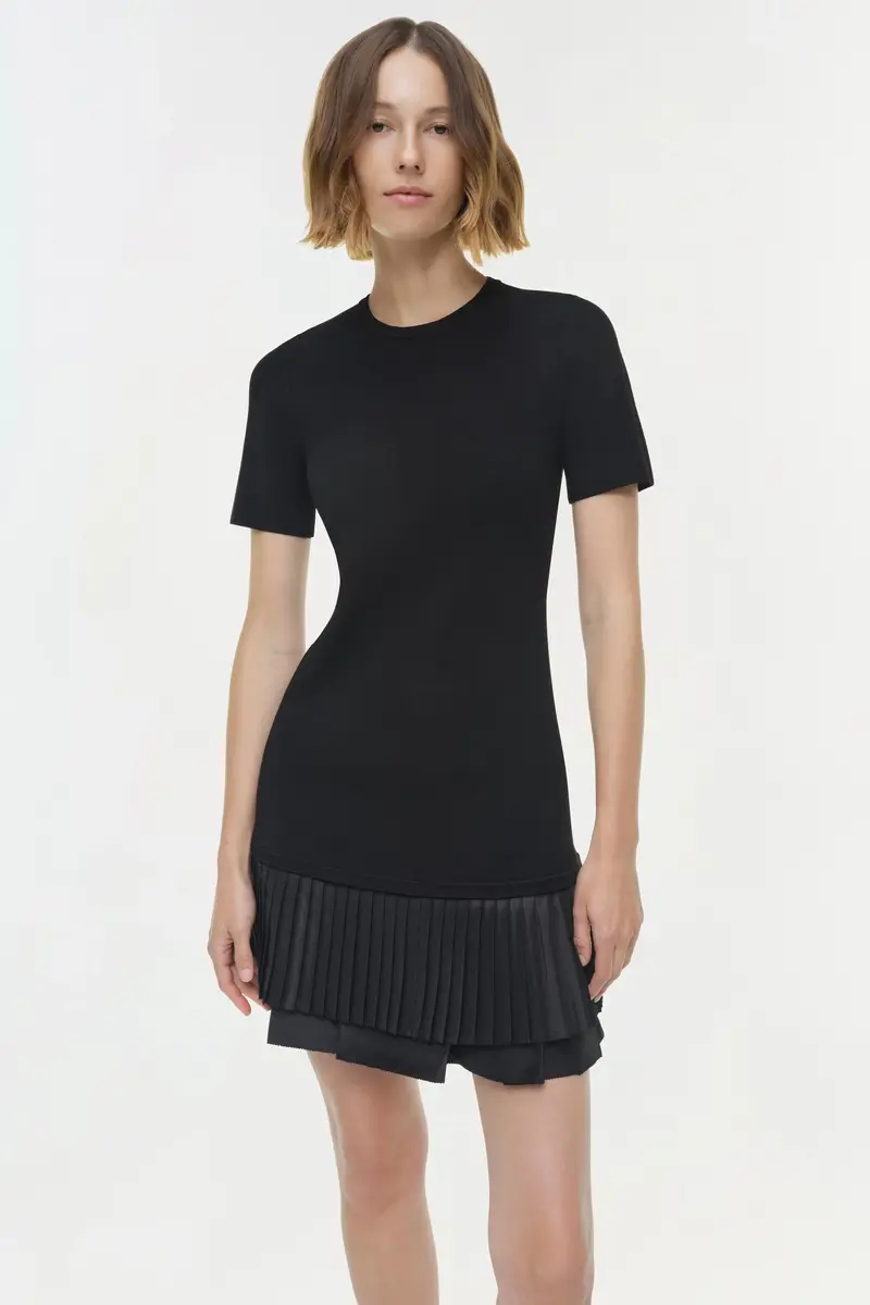 Simkhai Lorin Taffeta Knit Midi Dress | Thumbnail 3 Simkhai Lorin Taffeta Knit Midi Dress | Thumbnail 3