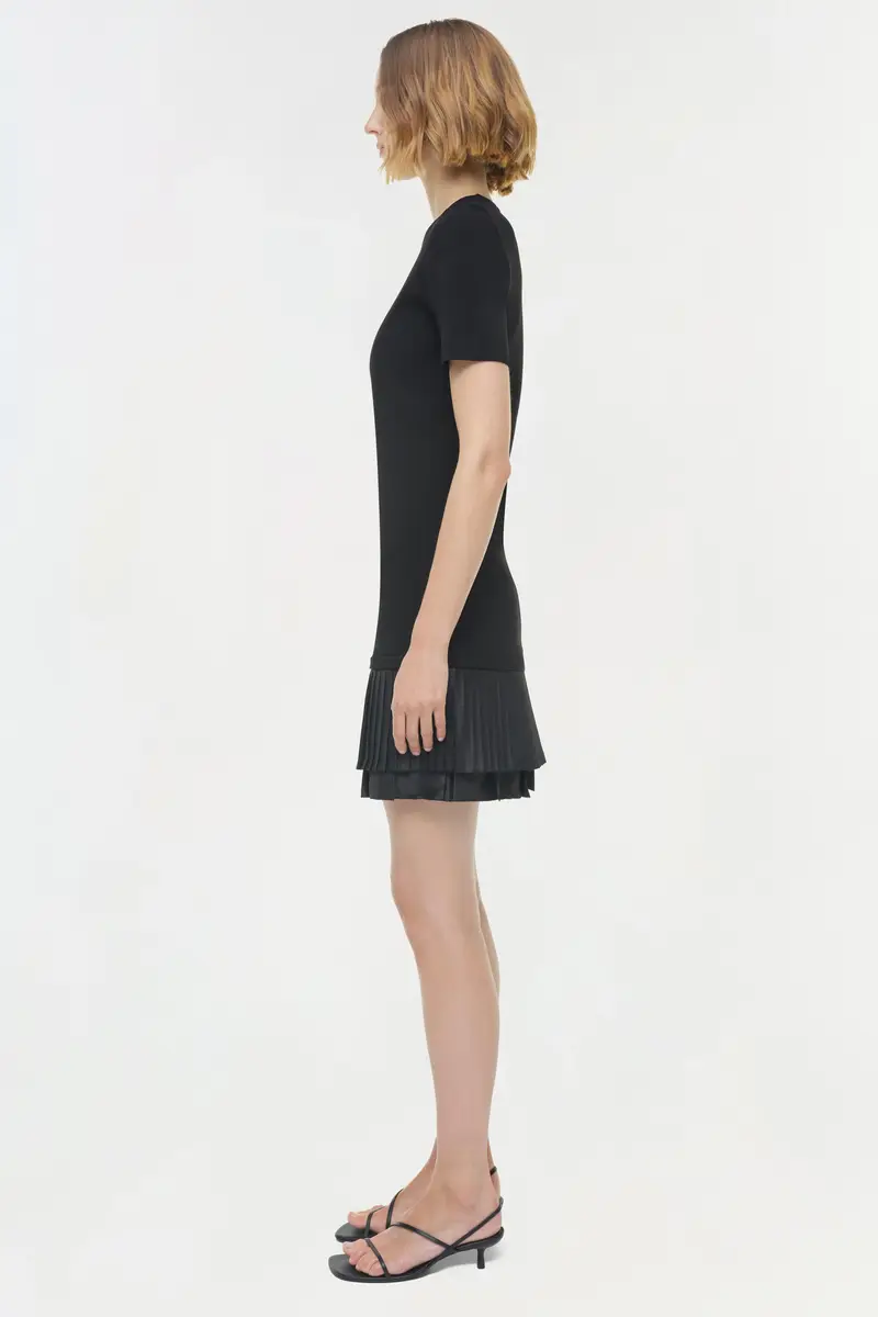 Simkhai Lorin Taffeta Knit Midi Dress | Thumbnail 4 Simkhai Lorin Taffeta Knit Midi Dress | Thumbnail 4