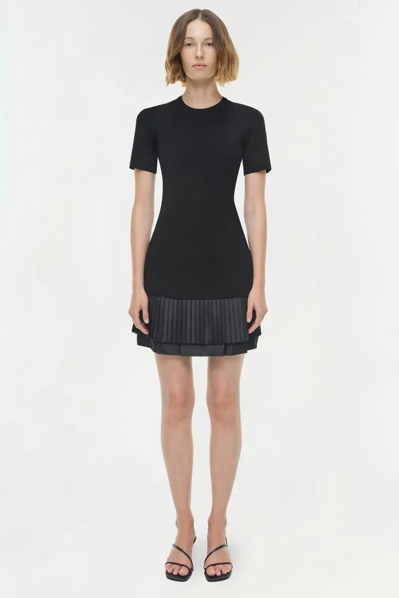 Simkhai Lorin Taffeta Knit Midi Dress | Thumbnail 6 Simkhai Lorin Taffeta Knit Midi Dress | Thumbnail 6