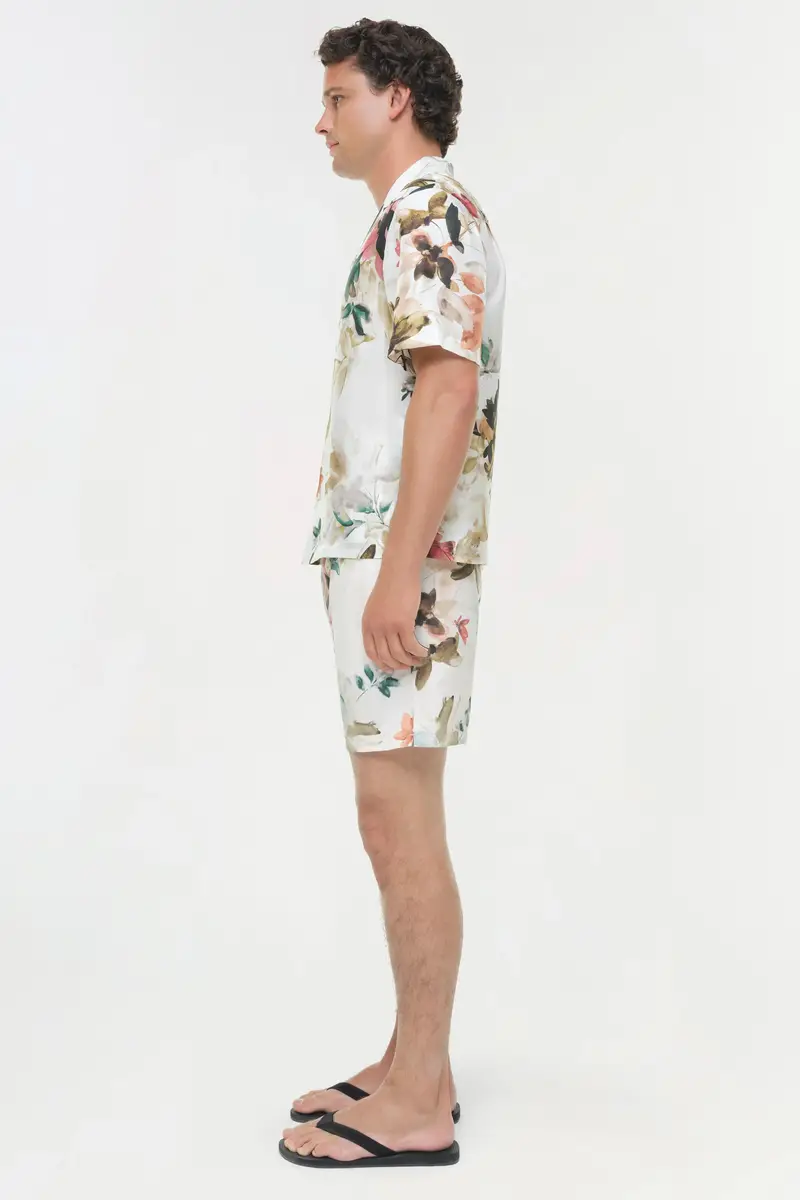 Simkhai Lowell Floral Printed Swim Shorts | Thumbnail 4 Simkhai Lowell Floral Printed Swim Shorts | Thumbnail 4