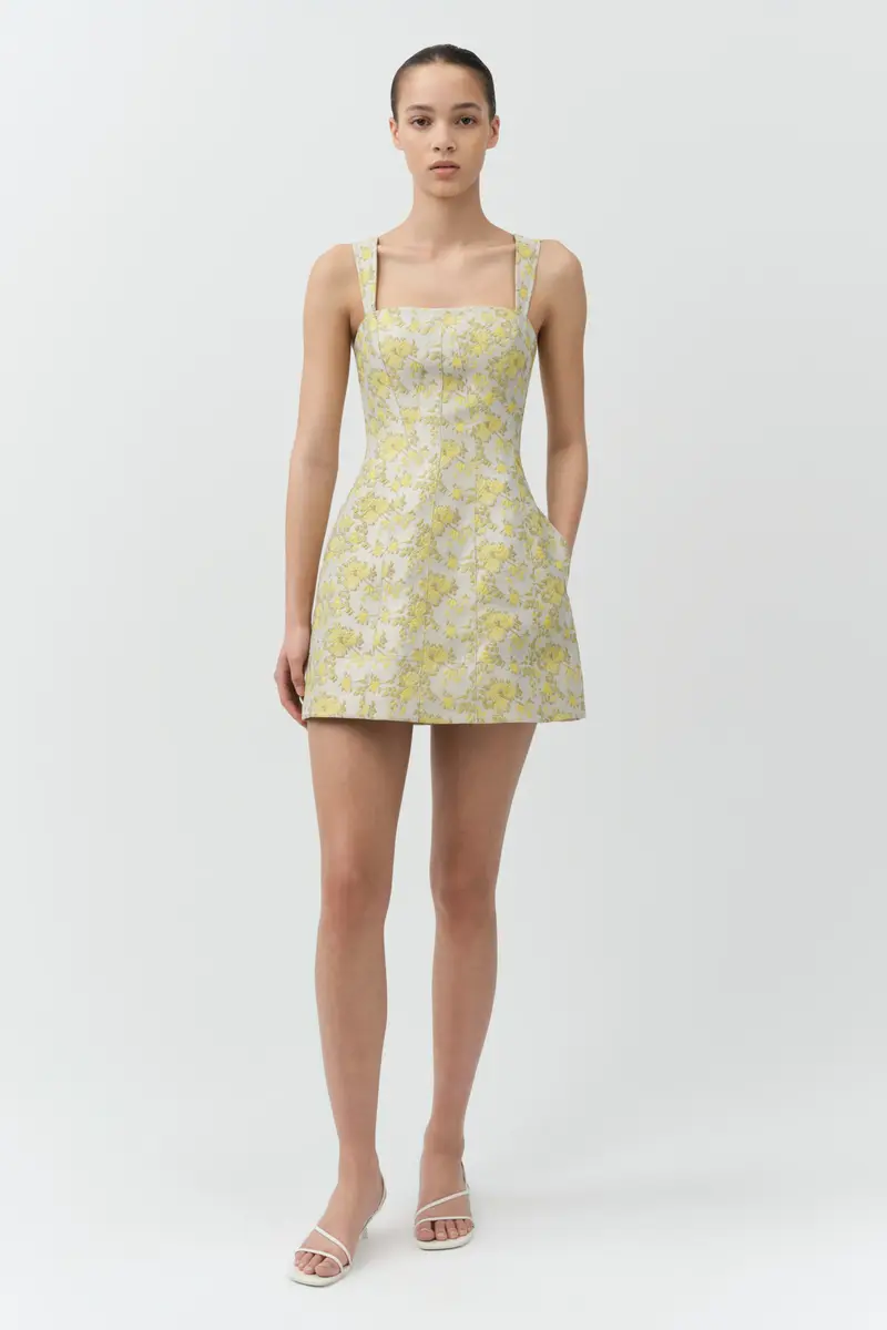 Simkhai Lydia Jacquard Mini Dress | Thumbnail 2