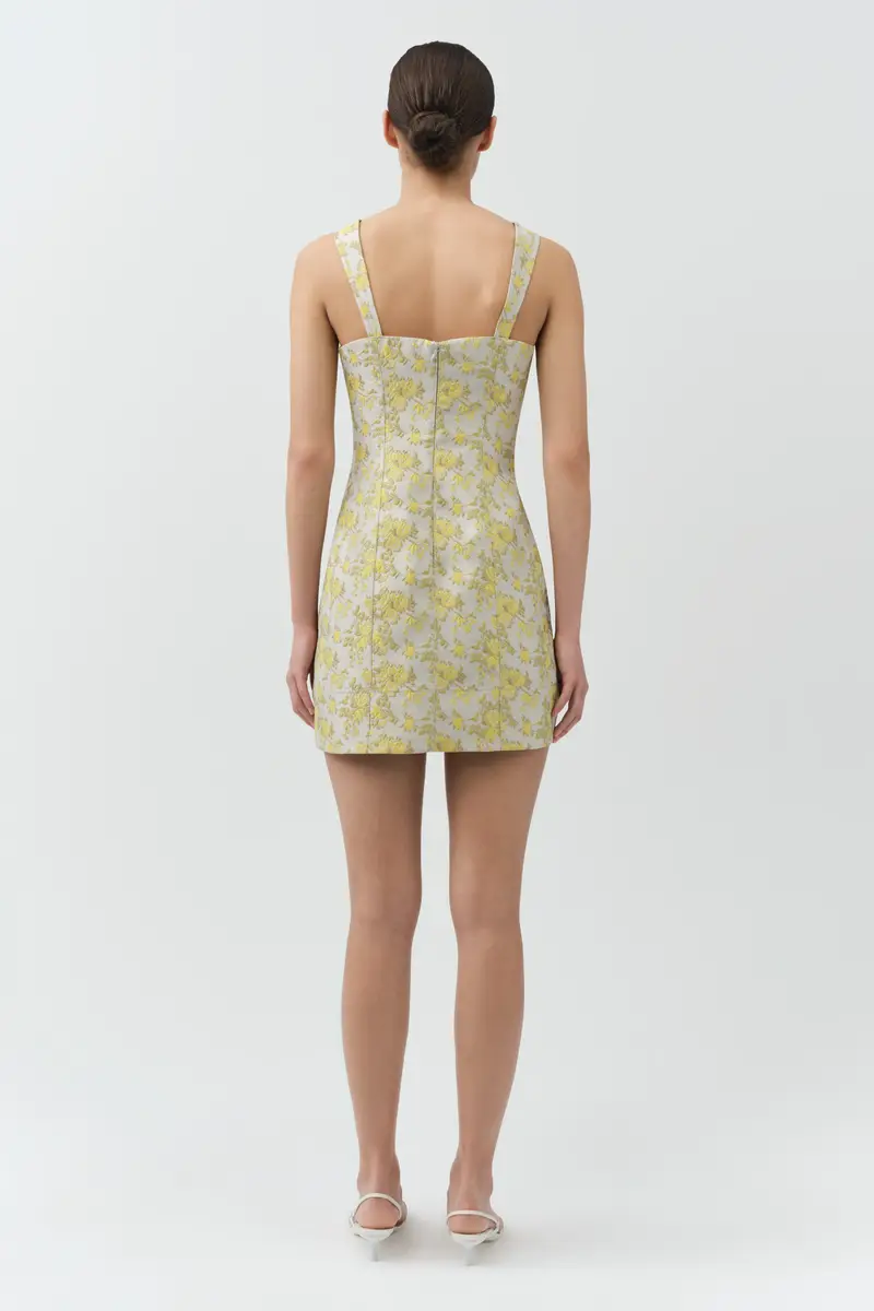 Simkhai Lydia Jacquard Mini Dress | Thumbnail 4