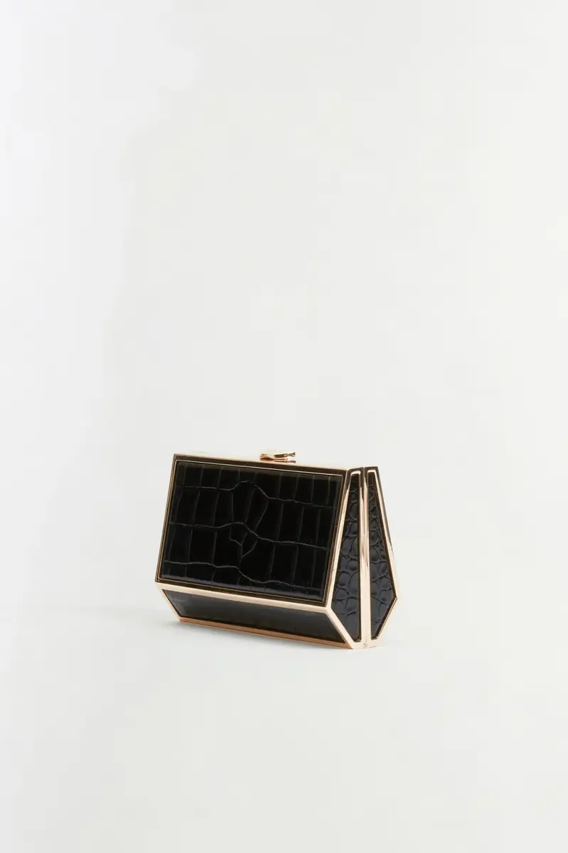 Simkhai Maddox Croc-Embossed Leather Clutch | Thumbnail 2
