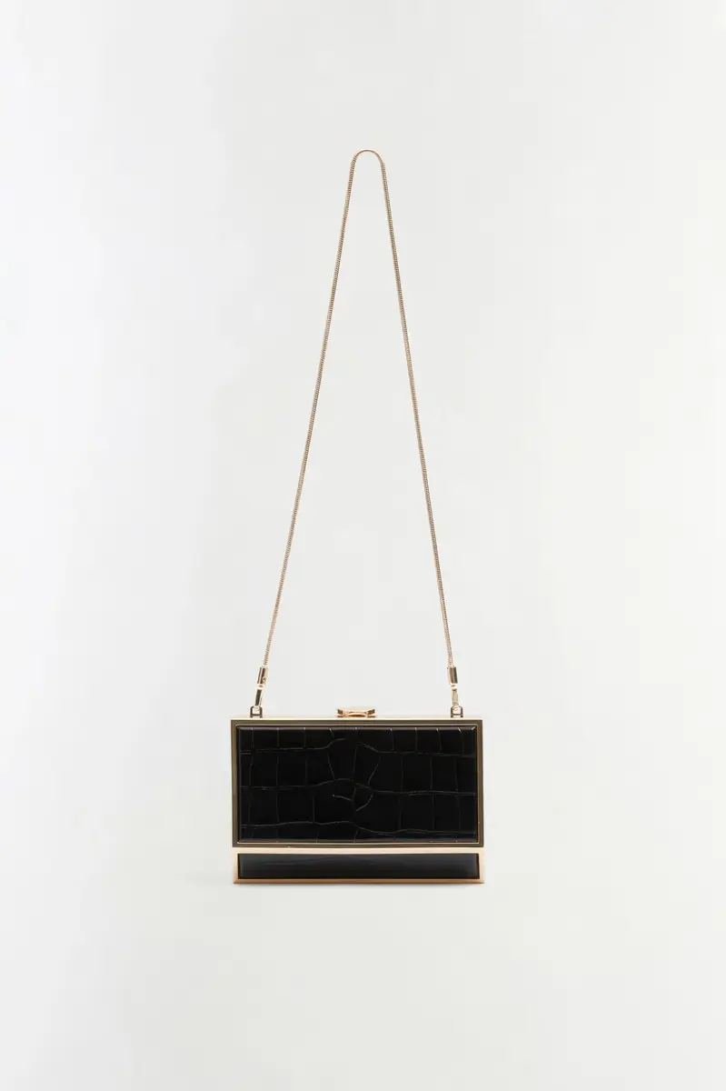 Simkhai Maddox Croc-Embossed Leather Clutch | Thumbnail 5