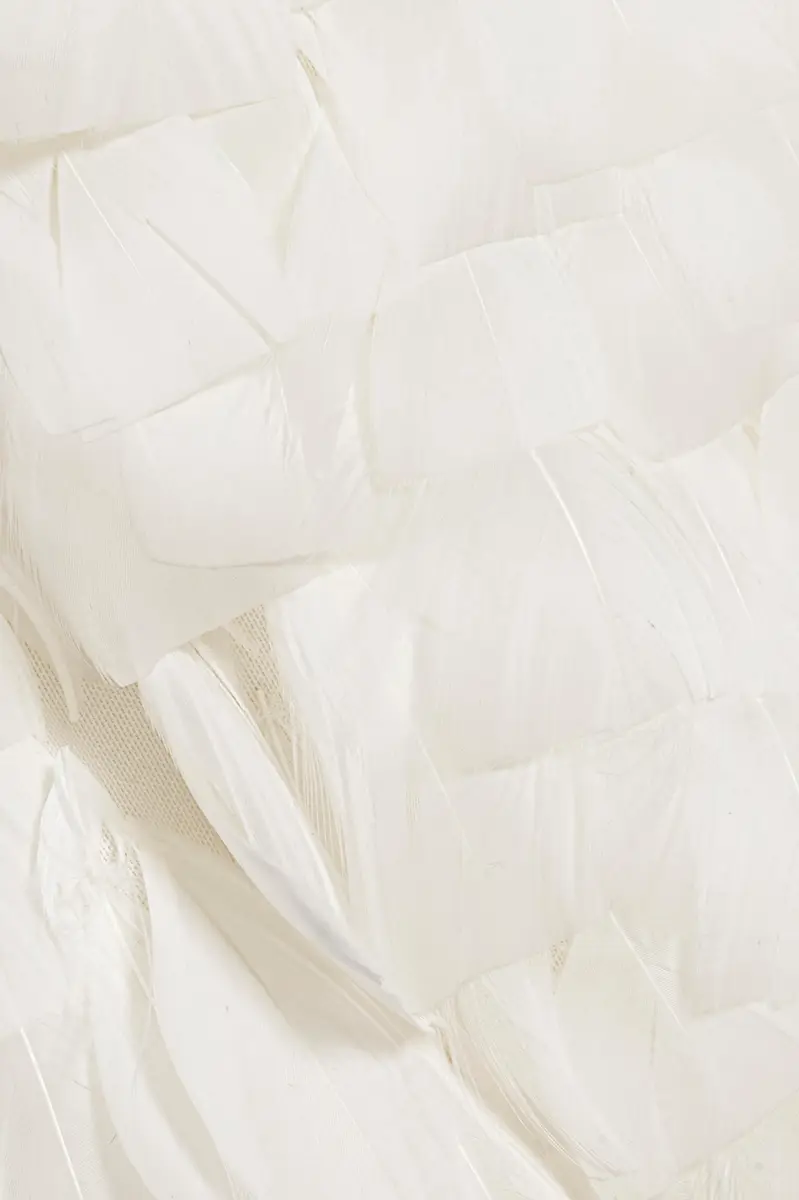 Simkhai Malvina Feather Gown | Thumbnail 7 Simkhai Malvina Feather Gown | Thumbnail 7