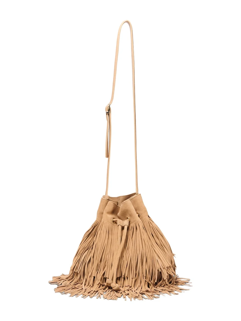 Simkhai Marena Suede Fringe Crossbody