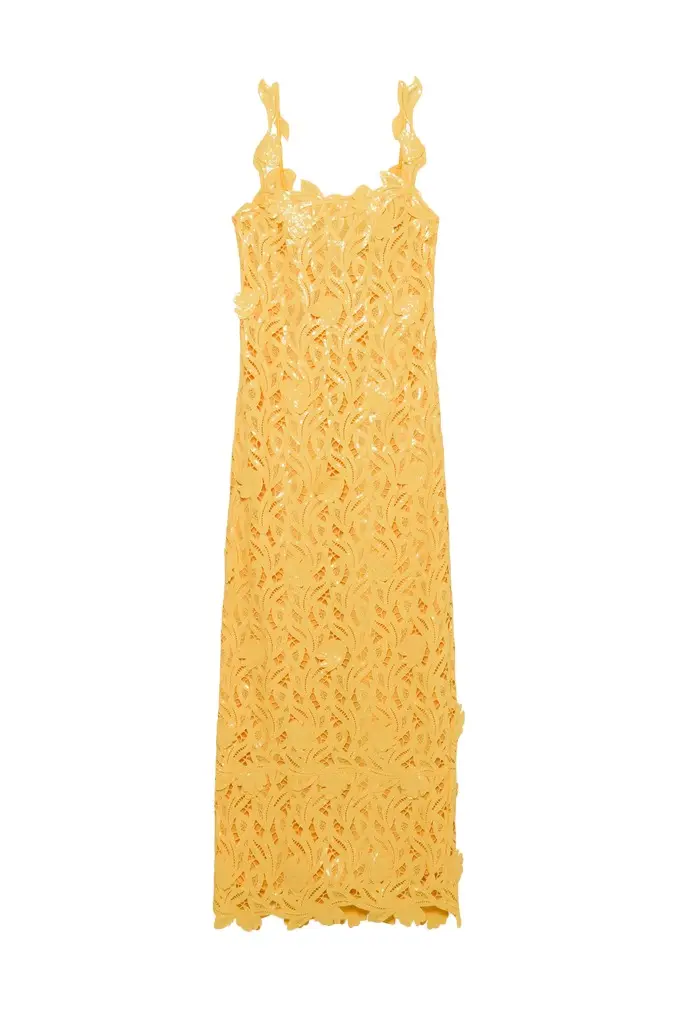 Simkhai Marenna Embroidered Sequin Gown