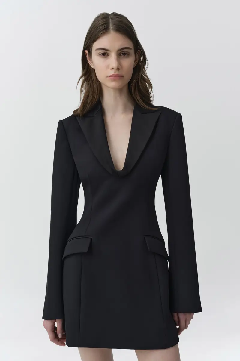 Simkhai Marina Blazer Mini Dress | Thumbnail 4 Simkhai Marina Blazer Mini Dress | Thumbnail 4