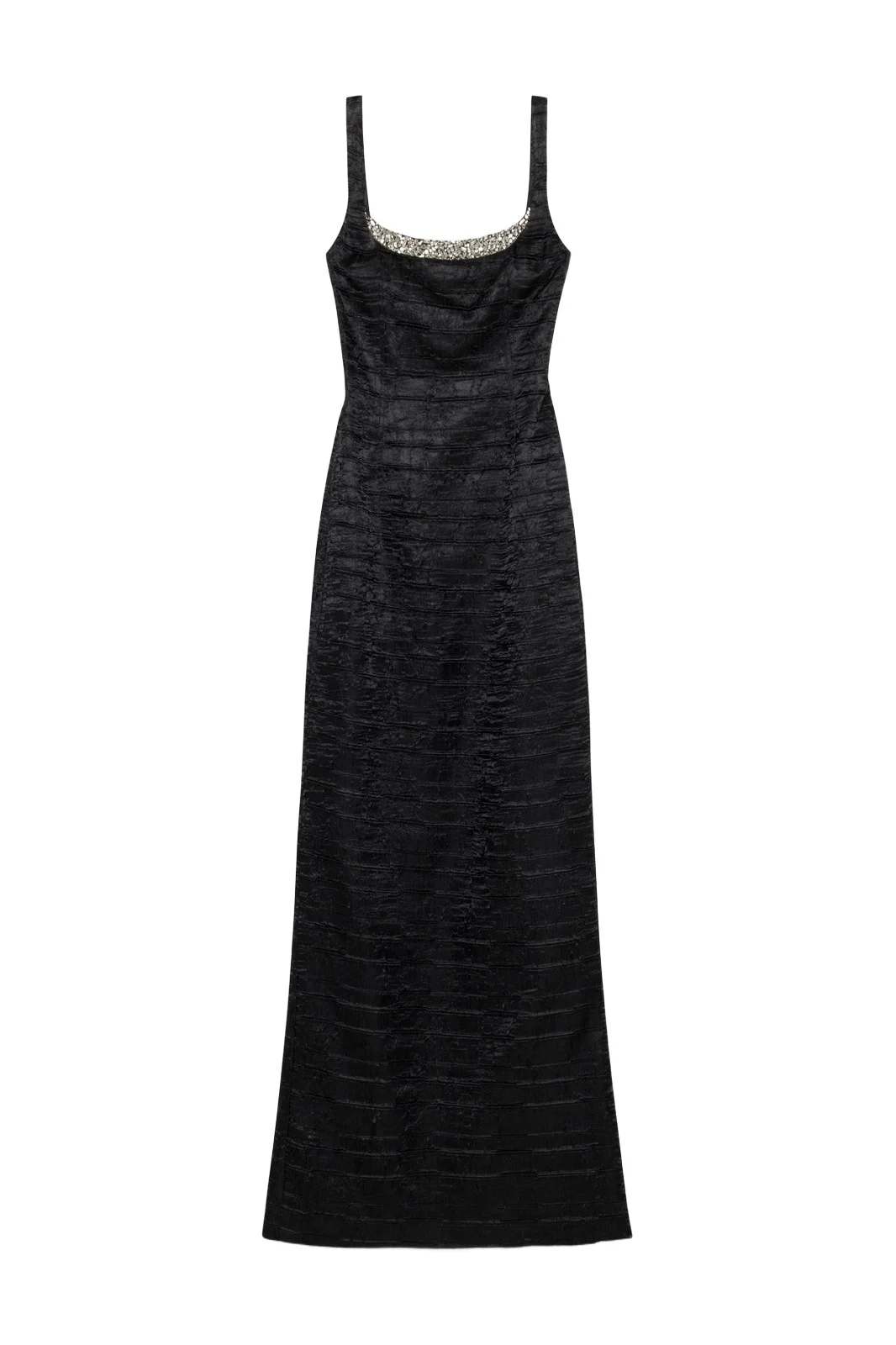 Martina Embellished Satin Gown Martina Embellished Satin Gown