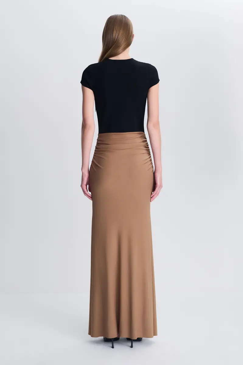 Simkhai Matilde Draped Jersey Gown | Thumbnail 5 Simkhai Matilde Draped Jersey Gown | Thumbnail 5