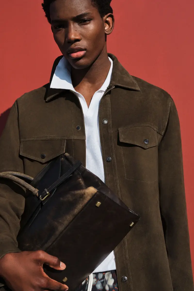 Simkhai Michael Suede Utility Jacket | Thumbnail 2
