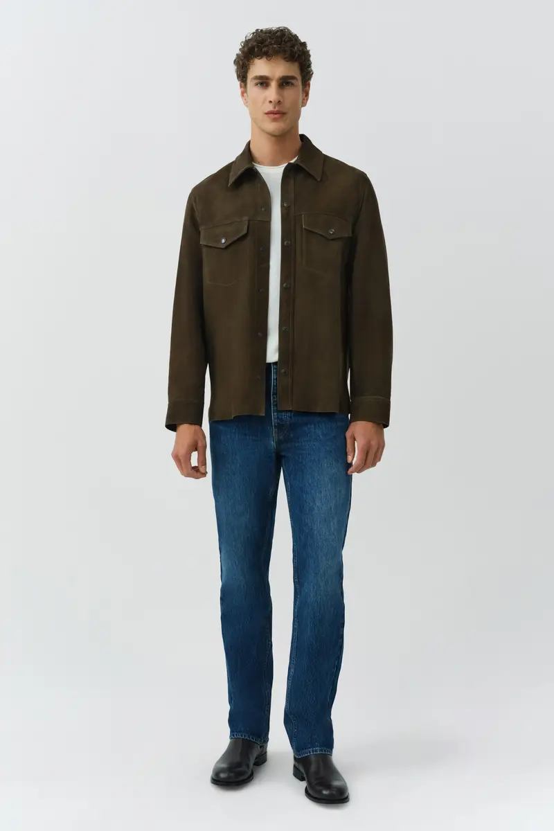 Simkhai Michael Suede Utility Jacket | Thumbnail 3
