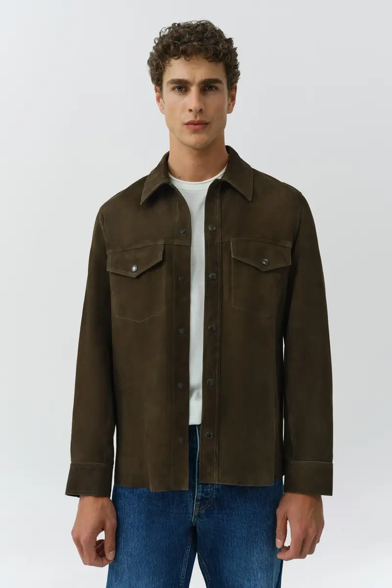 Simkhai Michael Suede Utility Jacket | Thumbnail 4