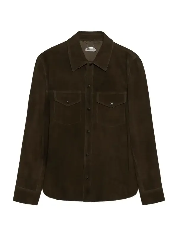 Michael Suede Utility Jacket