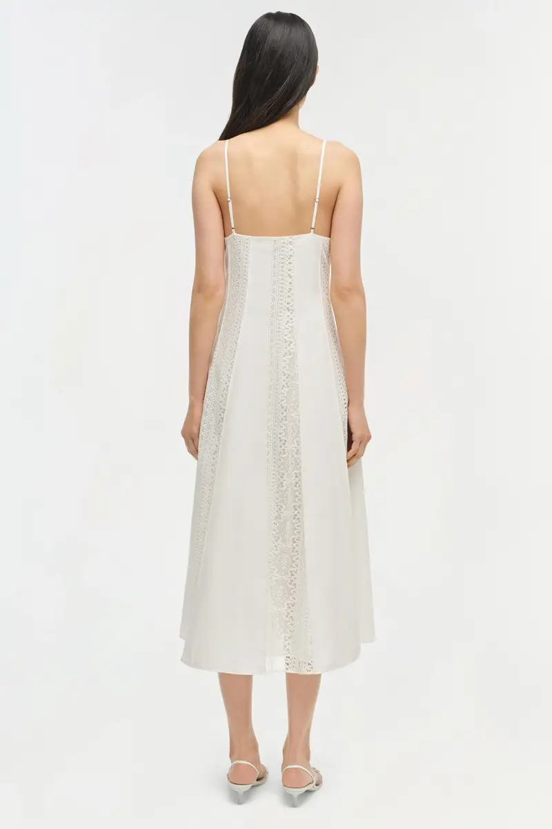 Simkhai Mina Lace Midi Dress | Thumbnail 5 Simkhai Mina Lace Midi Dress | Thumbnail 5
