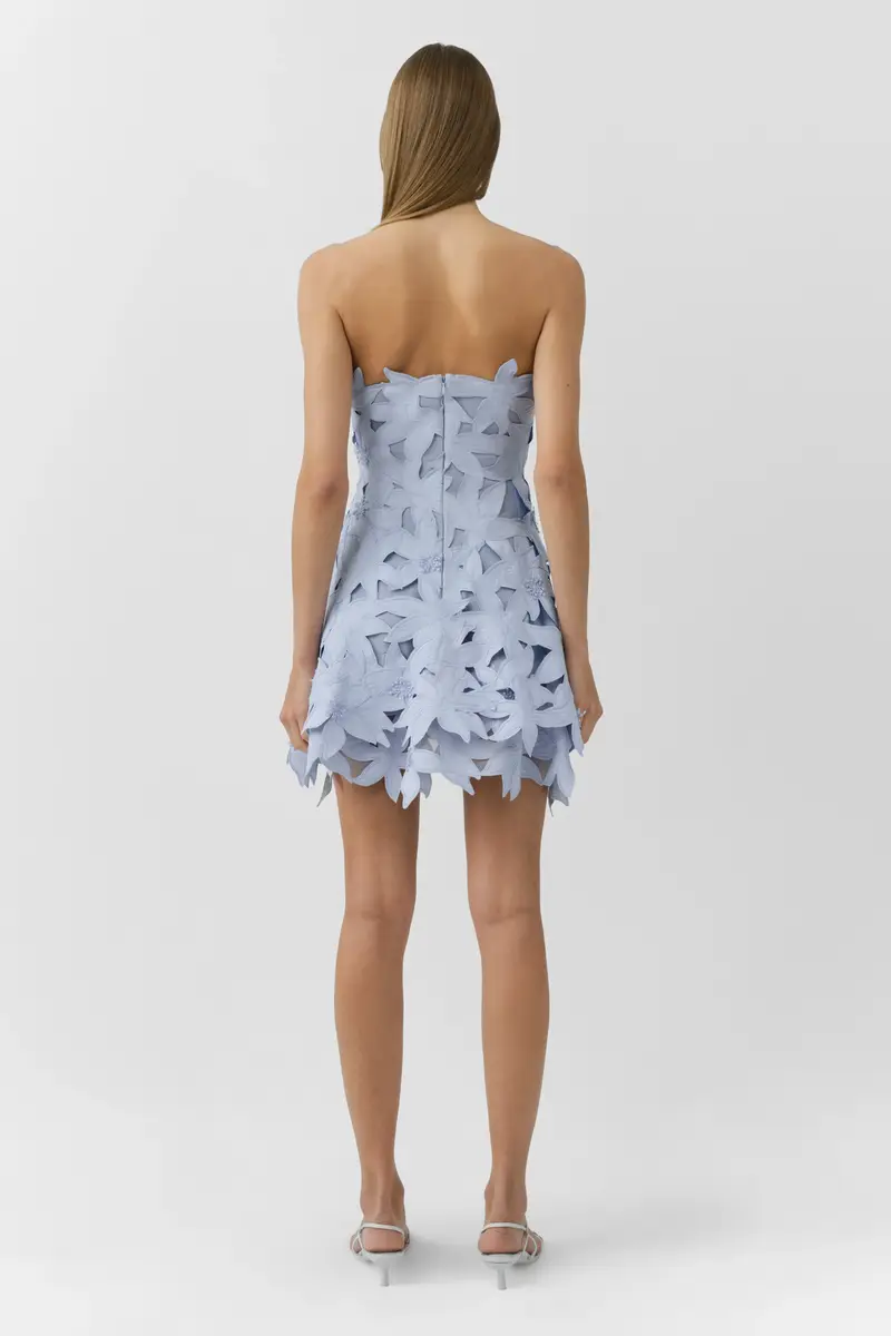 Simkhai Miri Embroidered Cotton Bustier Mini Dress | Thumbnail 6 Simkhai Miri Embroidered Cotton Bustier Mini Dress | Thumbnail 6