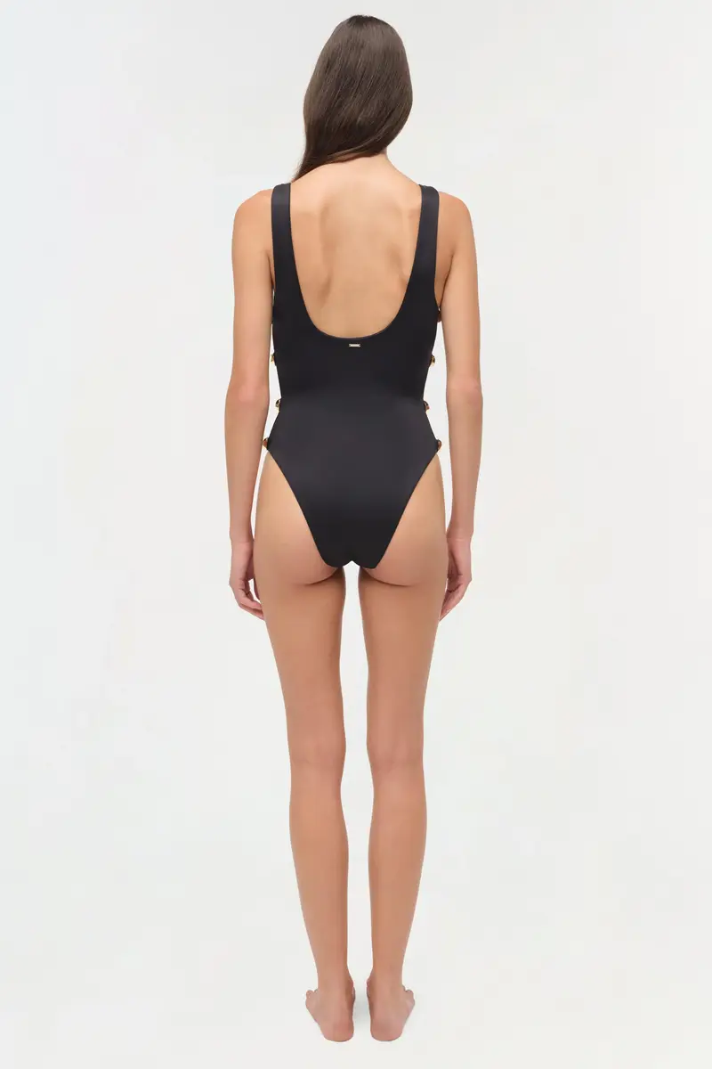 Simkhai Mona Studded Scoop Neck One Piece | Thumbnail 6 Simkhai Mona Studded Scoop Neck One Piece | Thumbnail 6