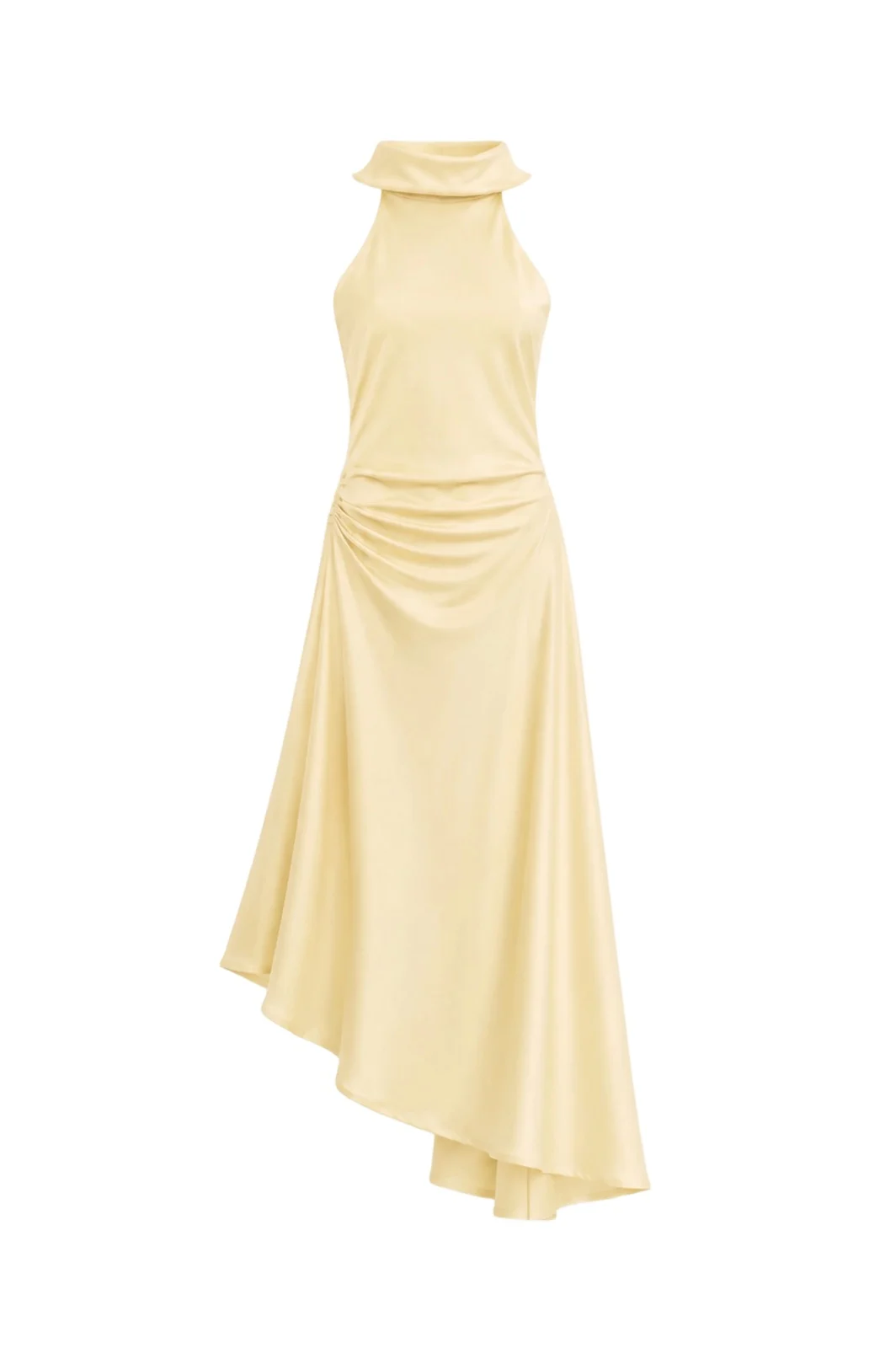 Simkhai Monica Satin Midi Dress