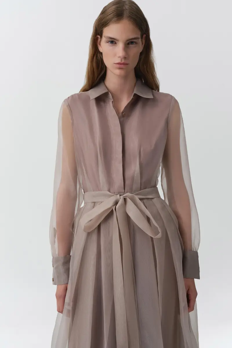 Simkhai Montgomery Organza Midi Dress | Thumbnail 4 Simkhai Montgomery Organza Midi Dress | Thumbnail 4