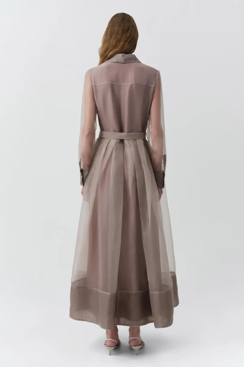 Simkhai Montgomery Organza Midi Dress | Thumbnail 5 Simkhai Montgomery Organza Midi Dress | Thumbnail 5
