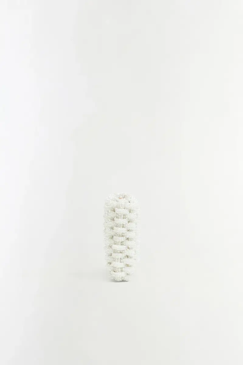 Simkhai Morgan Woven Pearl Clutch | Thumbnail 3 Simkhai Morgan Woven Pearl Clutch | Thumbnail 3