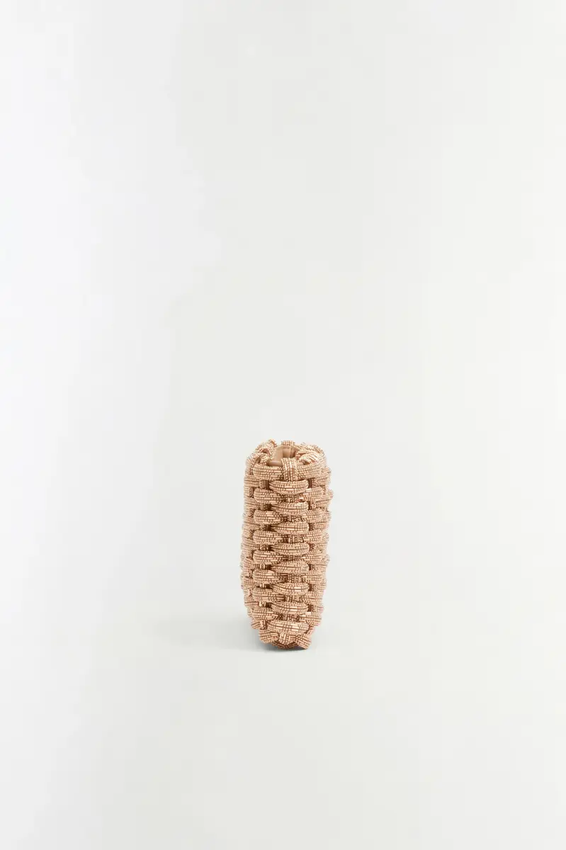 Simkhai Morgan Woven Rhinestone Clutch | Thumbnail 3