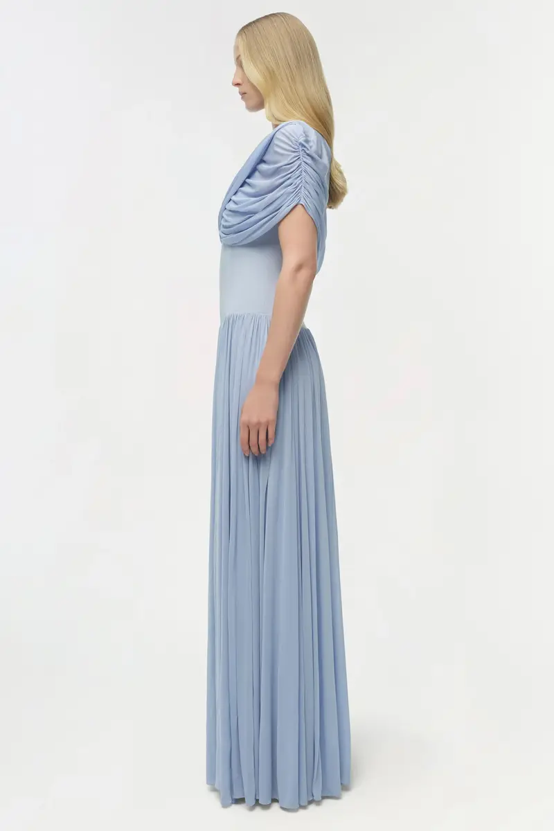 Simkhai Nancie Cape Maxi Dress | Thumbnail 4 Simkhai Nancie Cape Maxi Dress | Thumbnail 4
