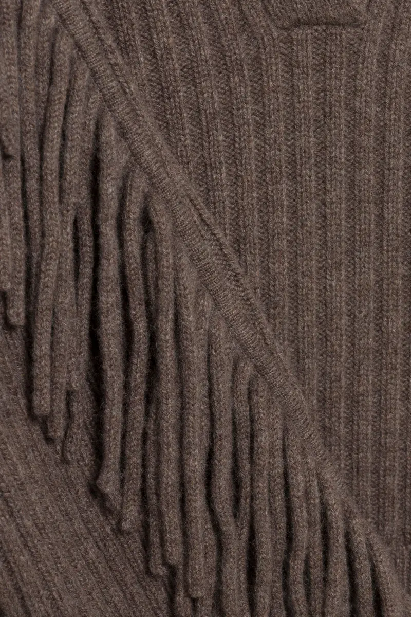 Simkhai Natalia Collared Fringe Sweater | Thumbnail 6