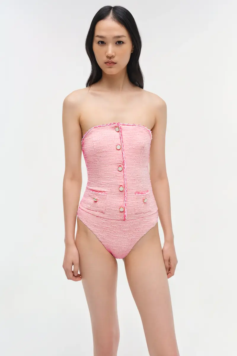 Simkhai Natalie Strapless One Piece | Thumbnail 2