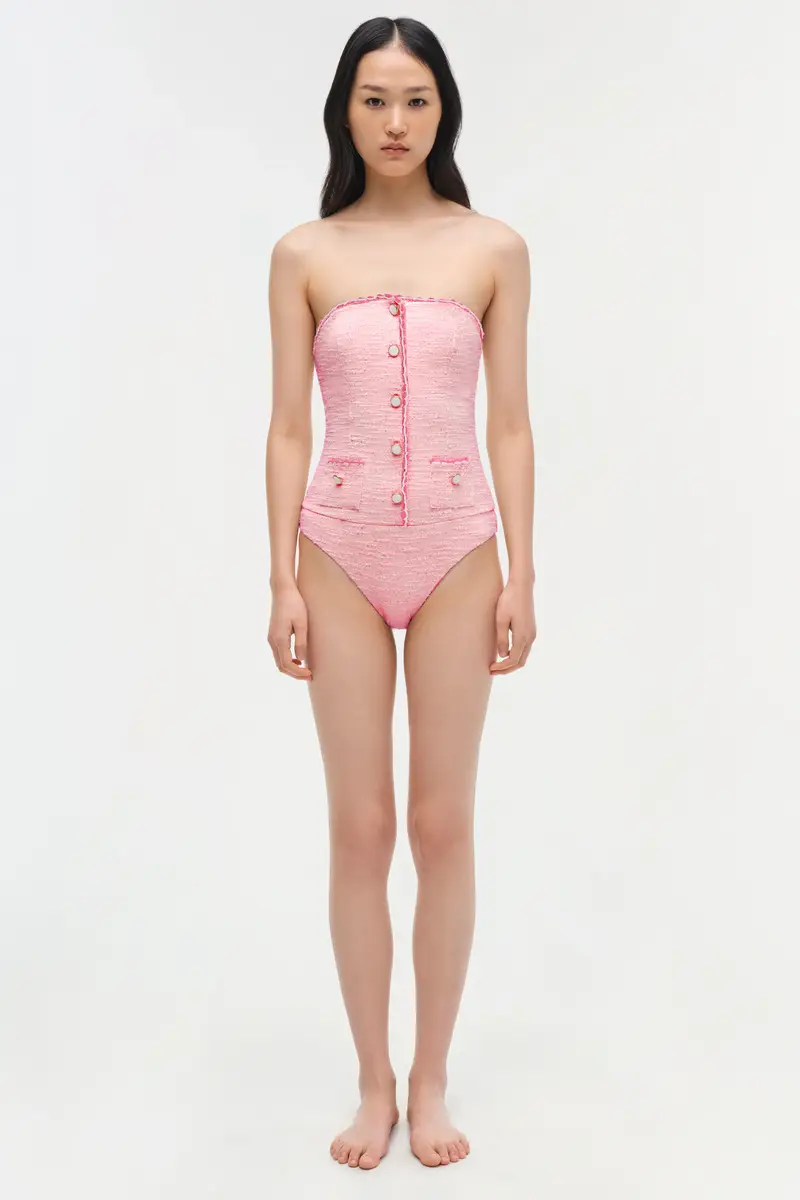 Simkhai Natalie Strapless One Piece | Thumbnail 5
