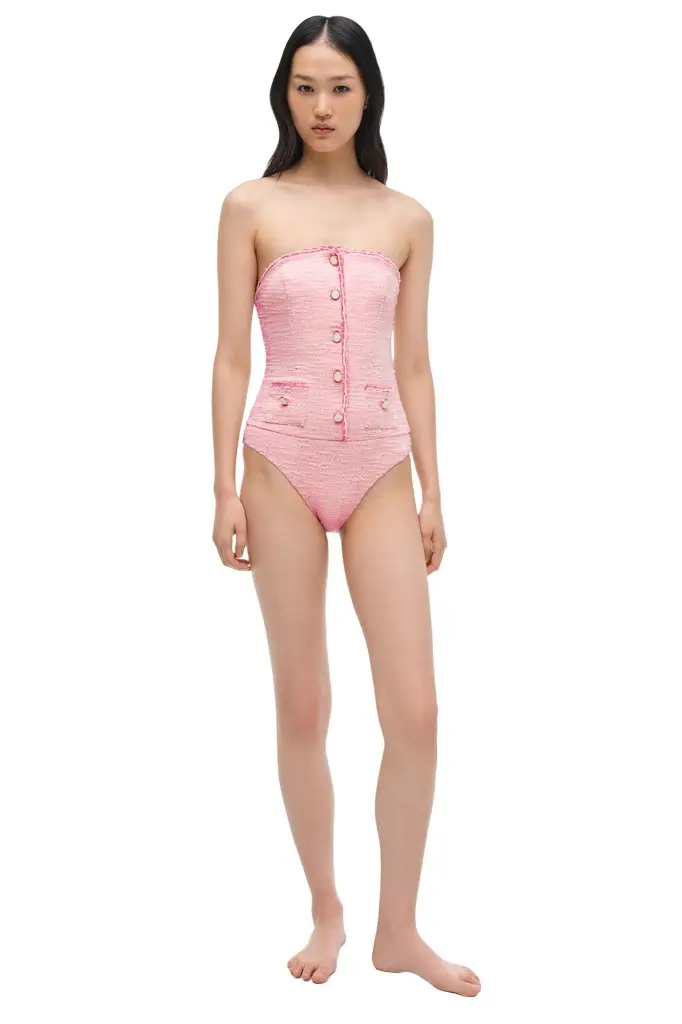 Simkhai Natalie Strapless One Piece