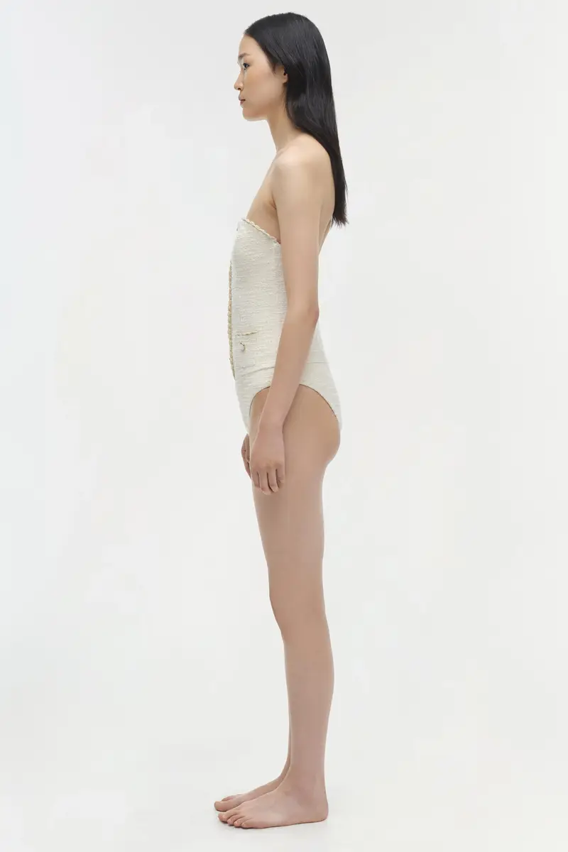 Simkhai Natalie Strapless One Piece | Thumbnail 4 Simkhai Natalie Strapless One Piece | Thumbnail 4