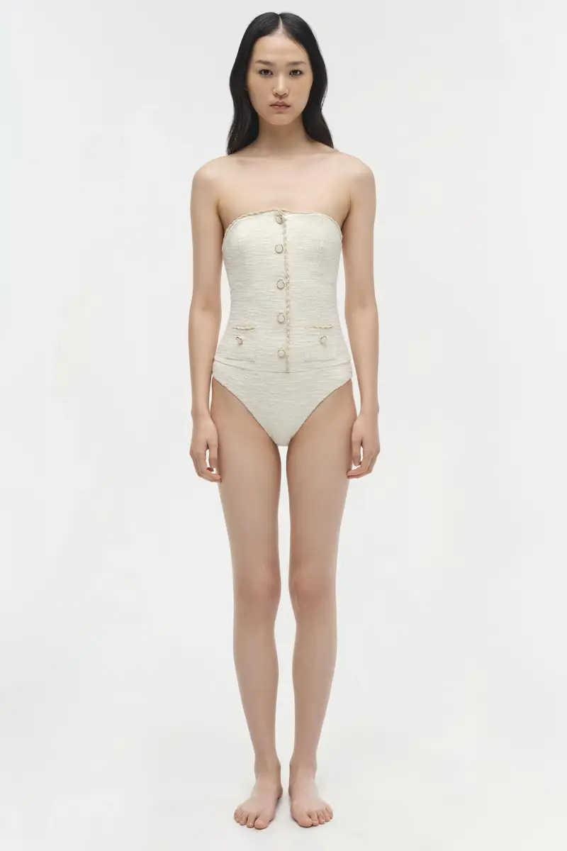 Simkhai Natalie Strapless One Piece | Thumbnail 6 Simkhai Natalie Strapless One Piece | Thumbnail 6
