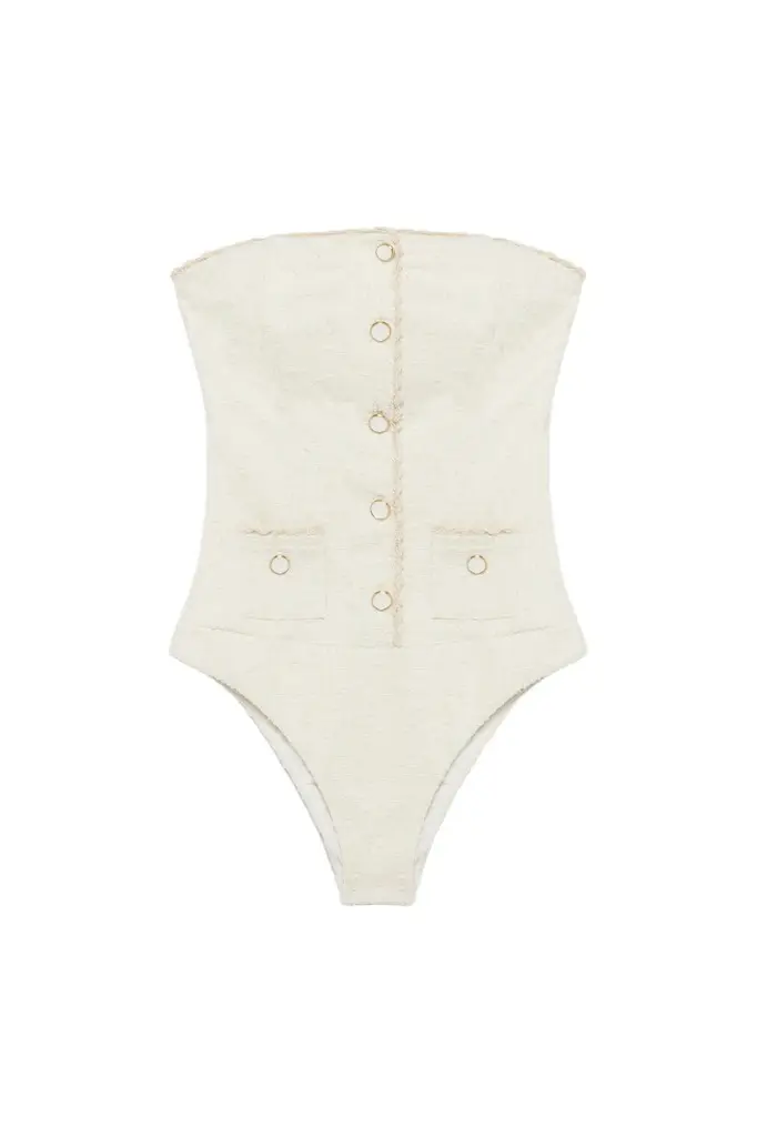 Simkhai Natalie Strapless One Piece