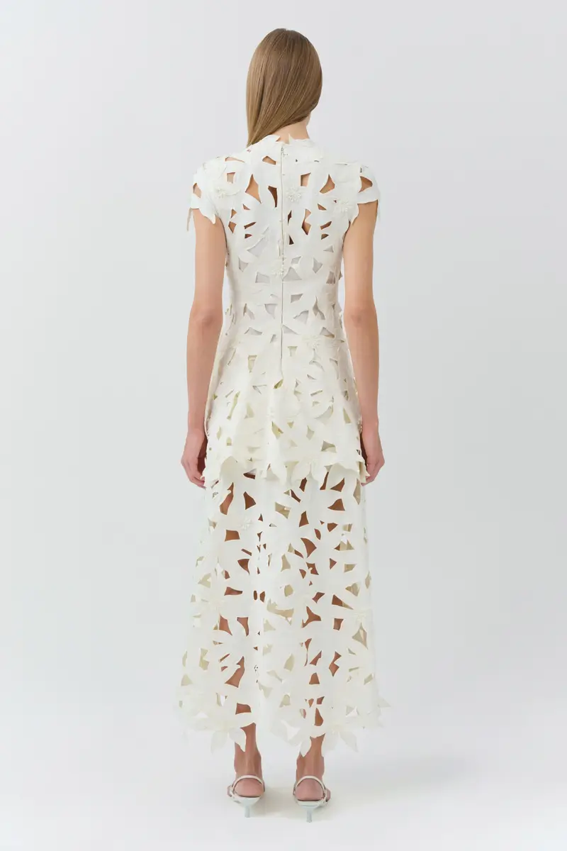 Simkhai Neve Embroidered Cotton Midi Dress | Thumbnail 5 Simkhai Neve Embroidered Cotton Midi Dress | Thumbnail 5