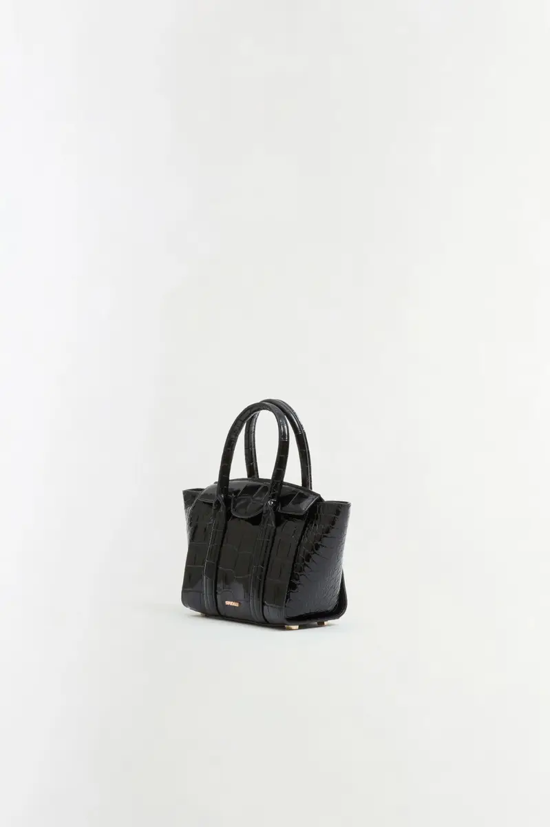 Simkhai Nicola Croc-Embossed Leather Mini Tote | Thumbnail 3