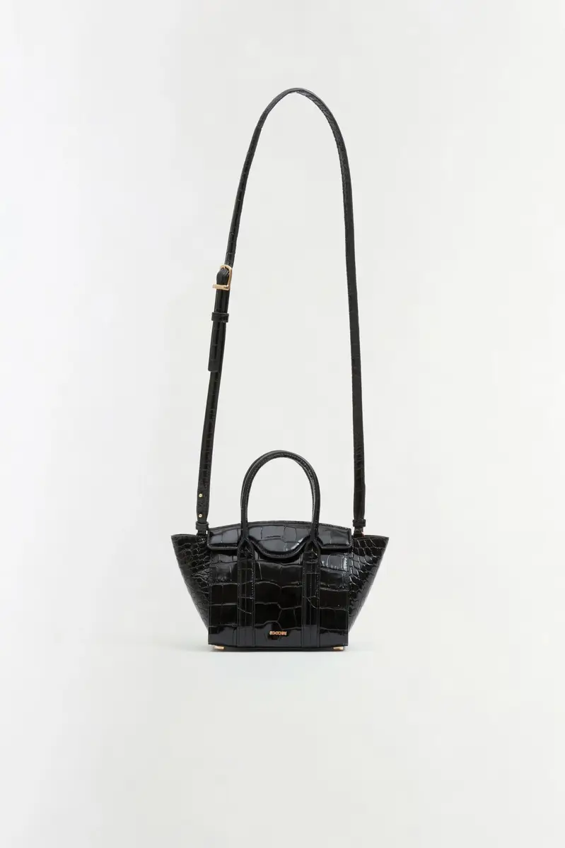 Simkhai Nicola Croc-Embossed Leather Mini Tote | Thumbnail 5