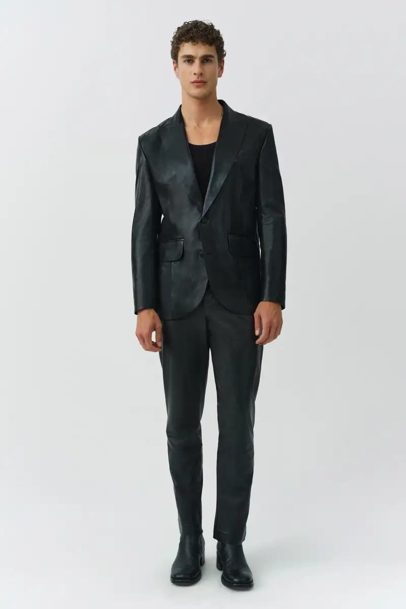 Simkhai Niles Leather Pant | Thumbnail 2
