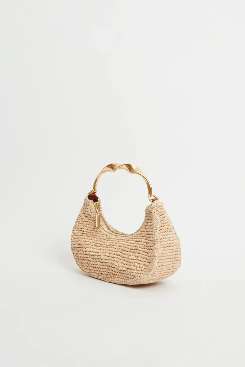 Simkhai Nixi Raffia Twist Handle Bag | Thumbnail 2 Simkhai Nixi Raffia Twist Handle Bag | Thumbnail 2
